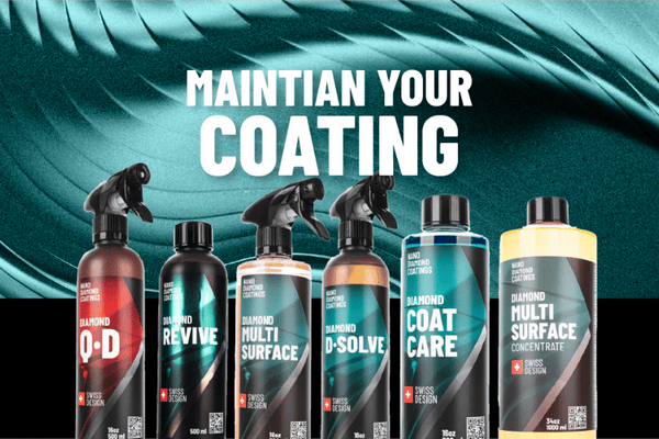 Diamond ProTech Maintenance Line: The Best Aftercare for Nanodiamond Coatings, Ceramic Coatings, and Beyond