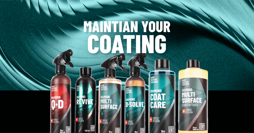 Diamond ProTech Maintenance Line: The Best Aftercare for Nanodiamond Coatings, Ceramic Coatings, and Beyond