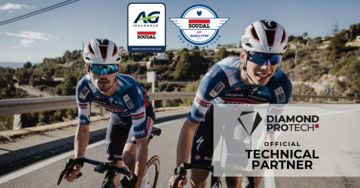 Diamond ProTech Partners with Soudal Quick-Step & AG Insurance Soudal Pro Cycling