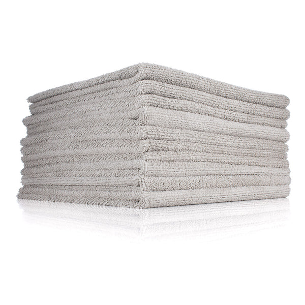 Microfiber Towels (Edgeless 300 by The Rag Company) – 10-Count Pack